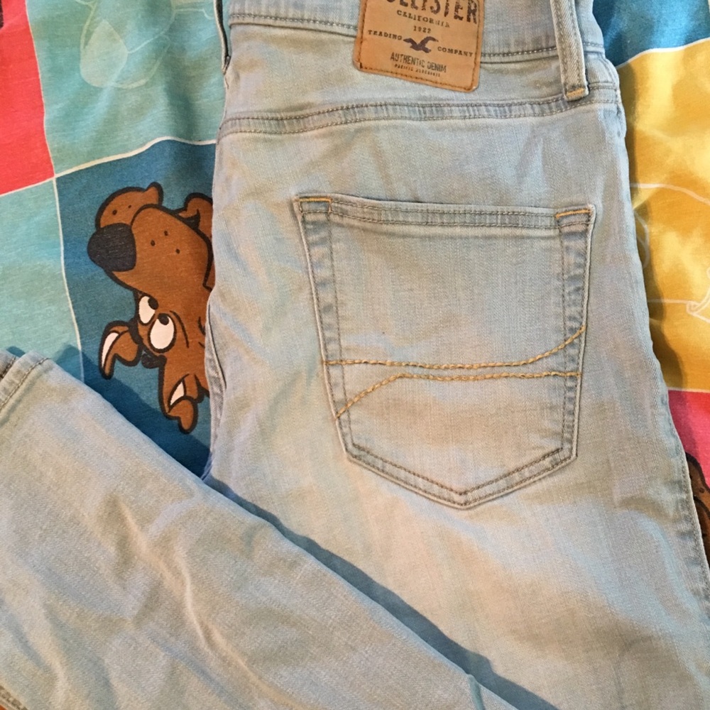 Hollister light blue jeans